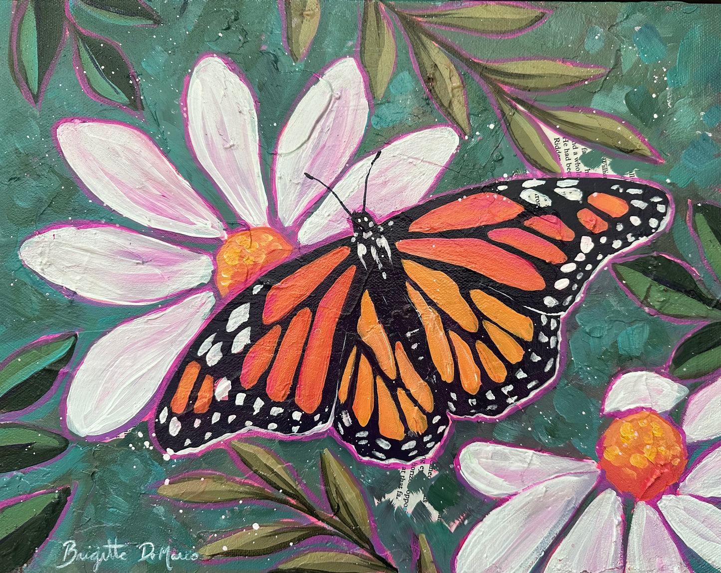 "Among the Flowers"