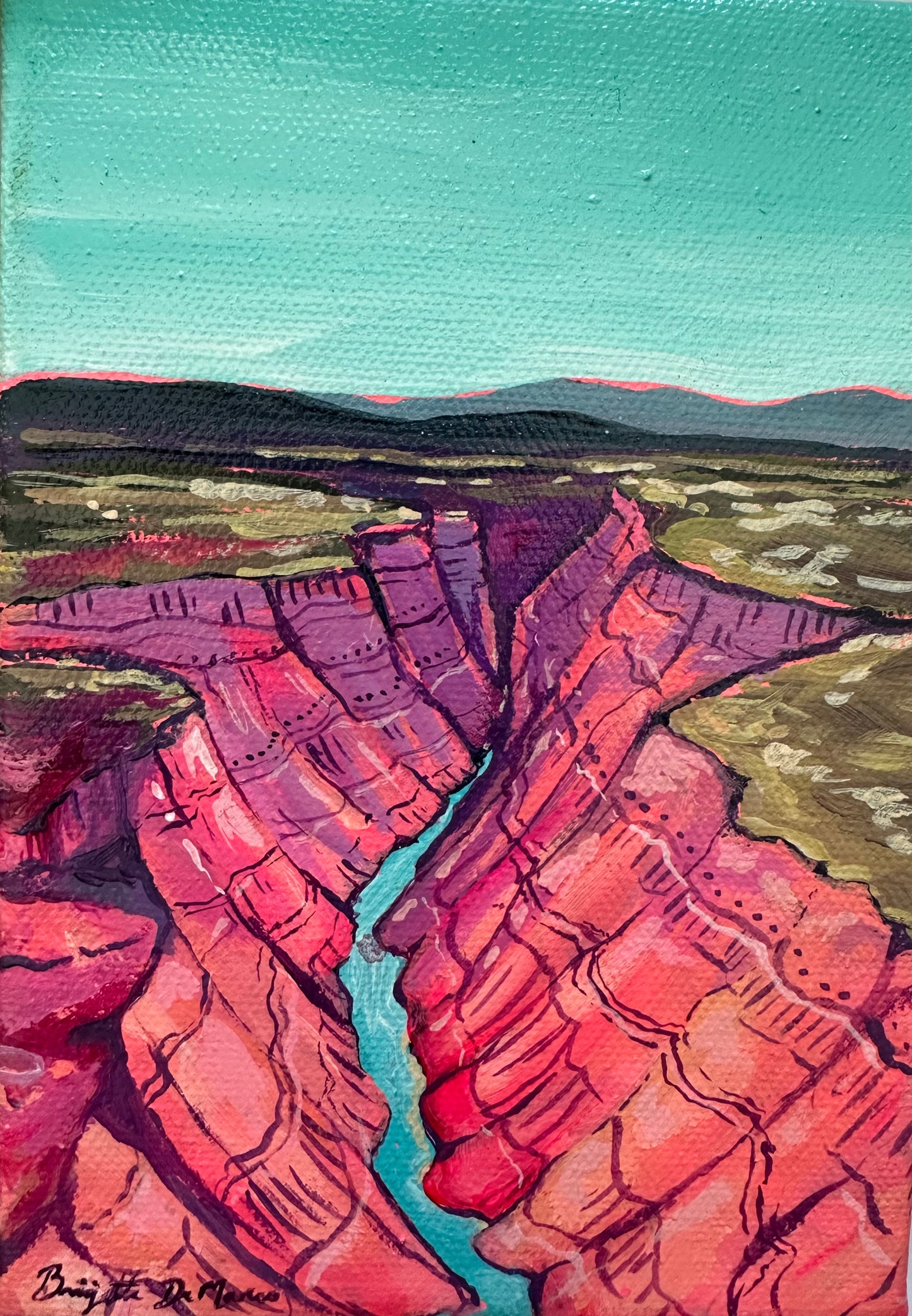 Grand Canyon Acrylic Mini