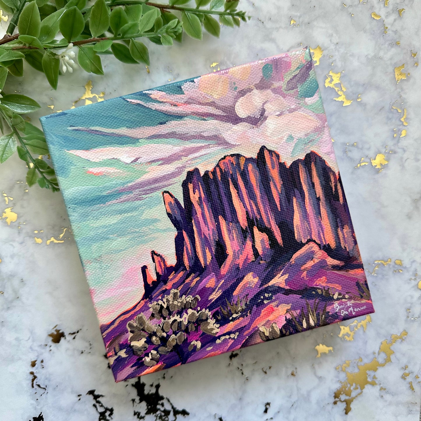 "Superstition" - Acrylic Mini