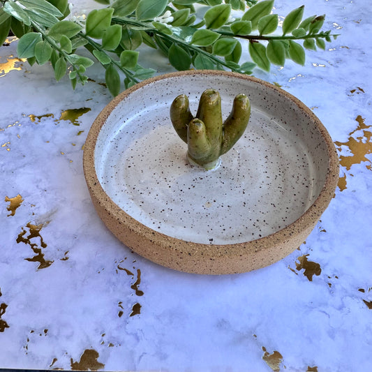 Small Cactus Trinket Dish