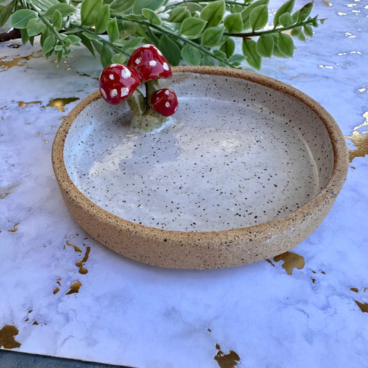 Small Mushroom Trinket Dish