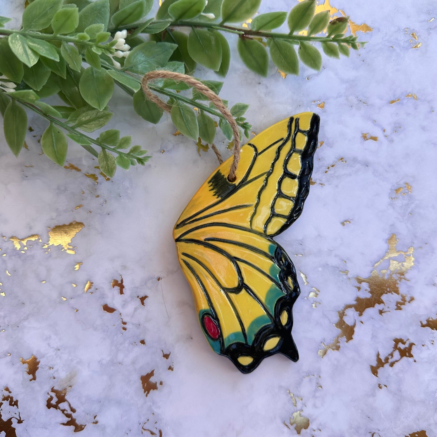 Arizona Swallowtail Wings "Friendship" Ornaments