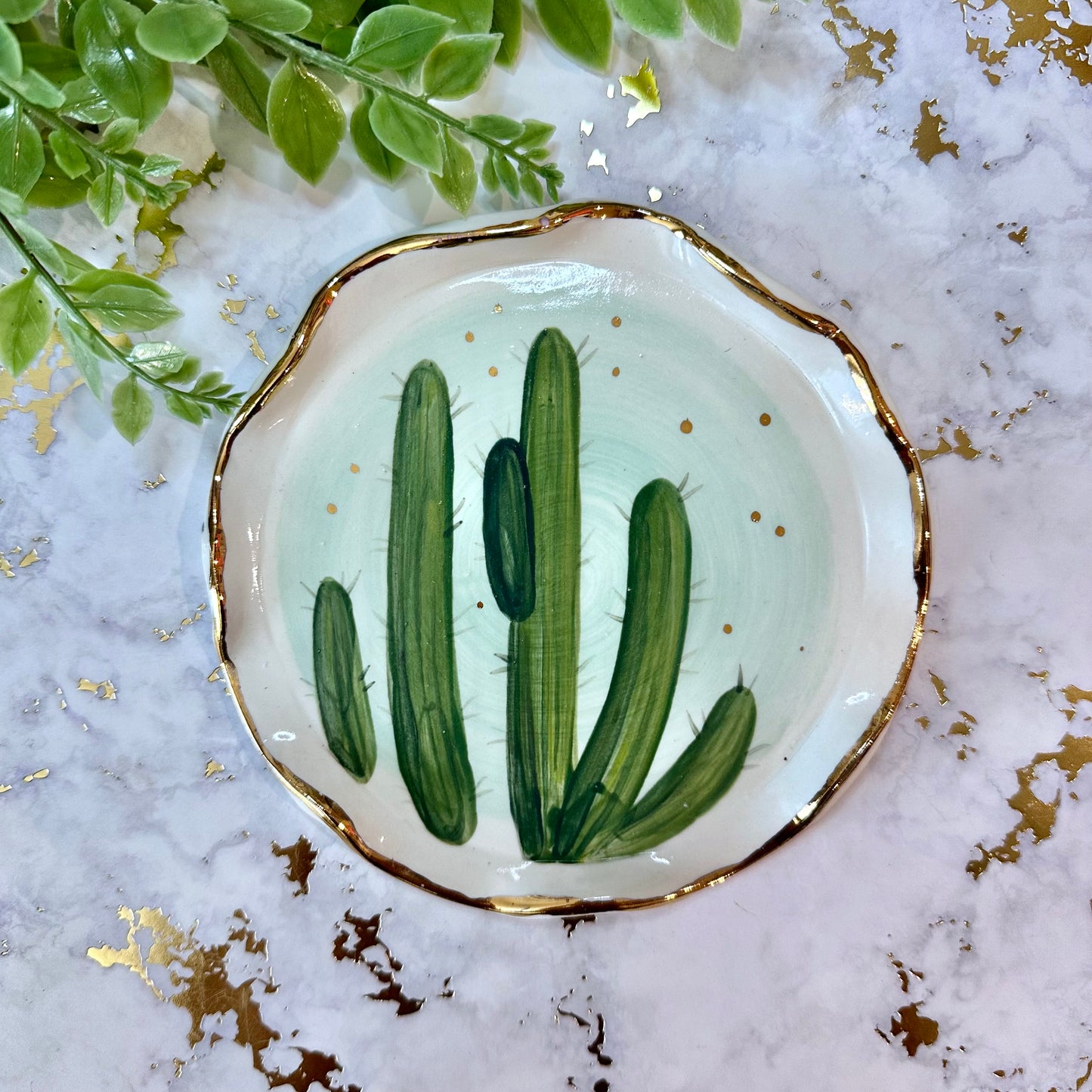 Large Trinket Dish - Saguaro