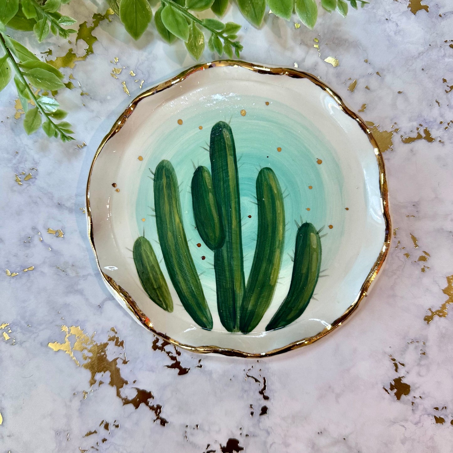 Large Trinket Dish - Saguaro