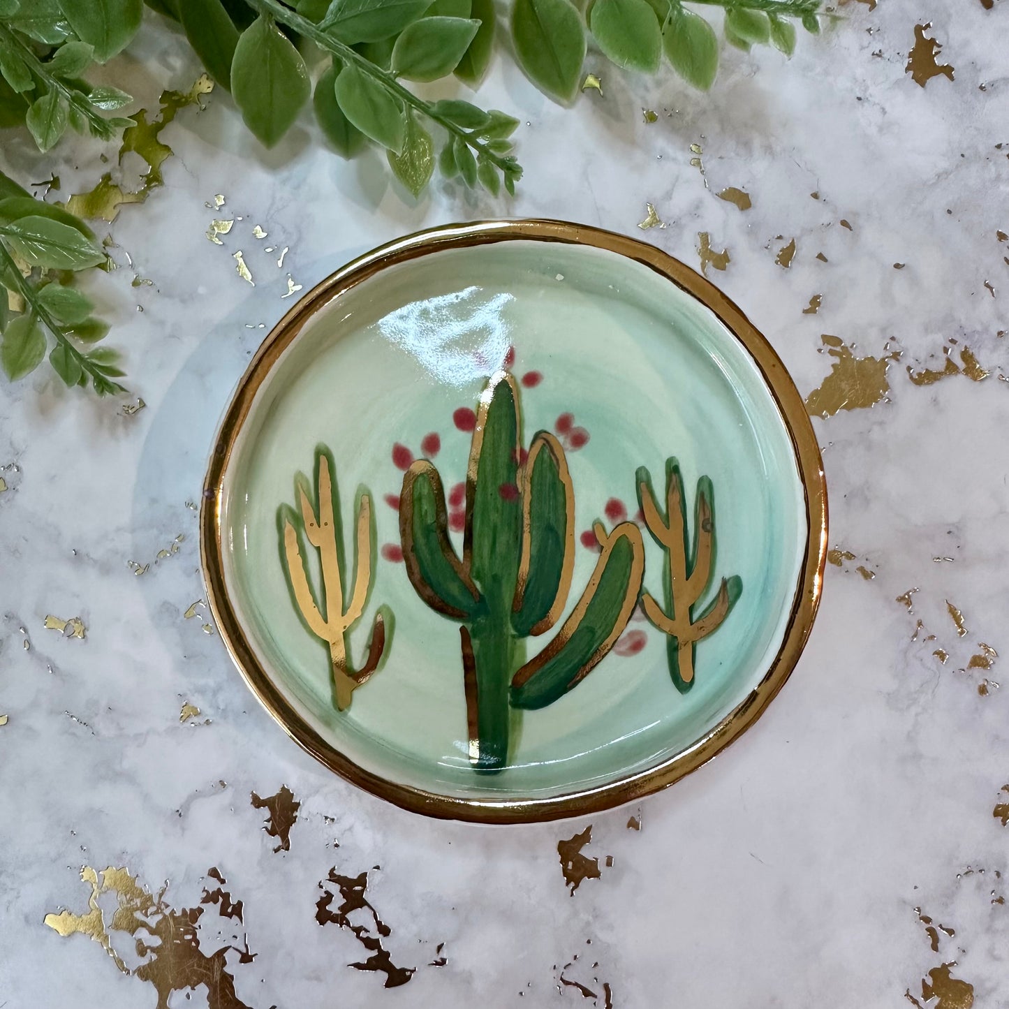 Small Trinket Dish - Saguaro