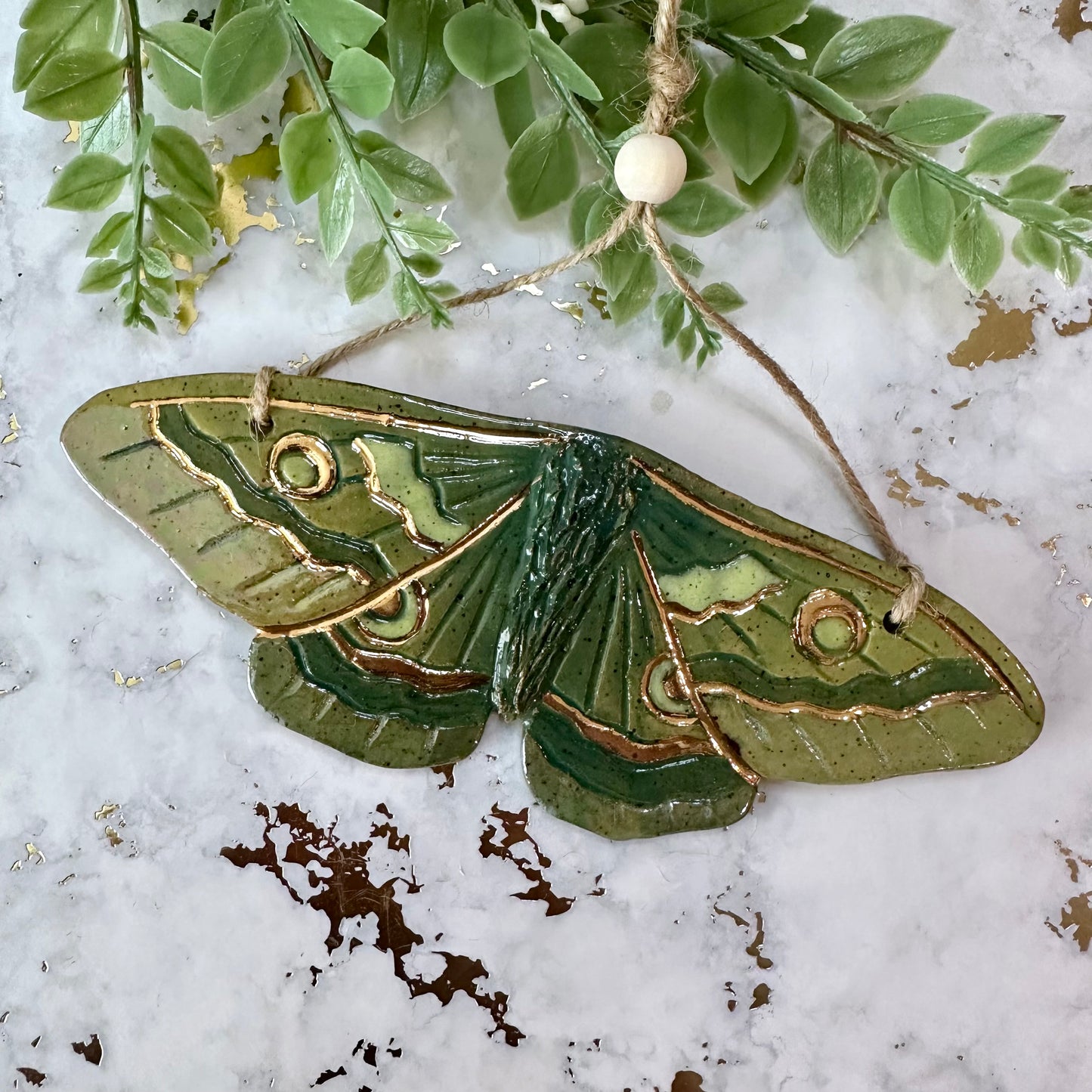 Hanging Butterfly Wall Art - Moth