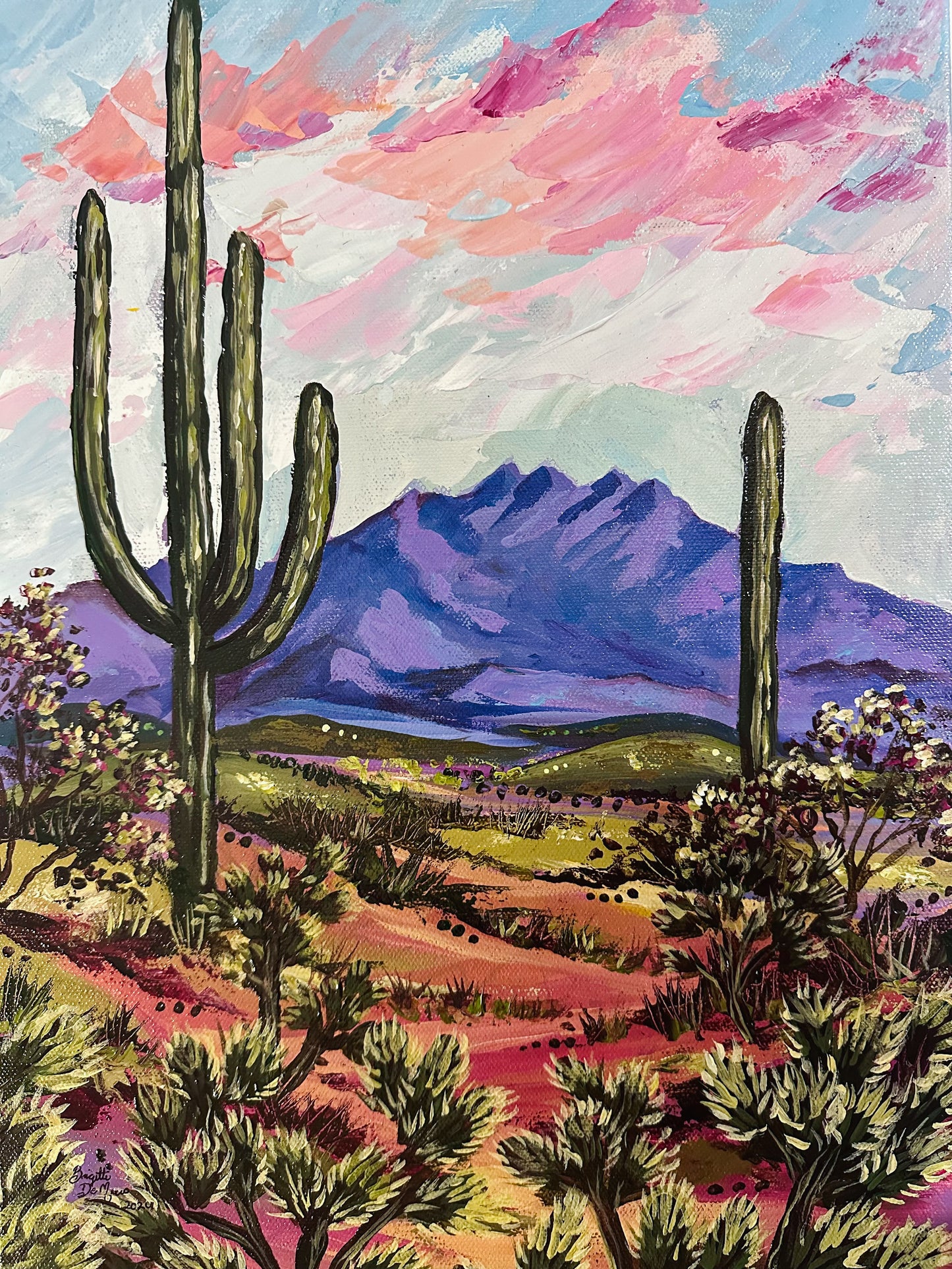 “Four Peaks" Print