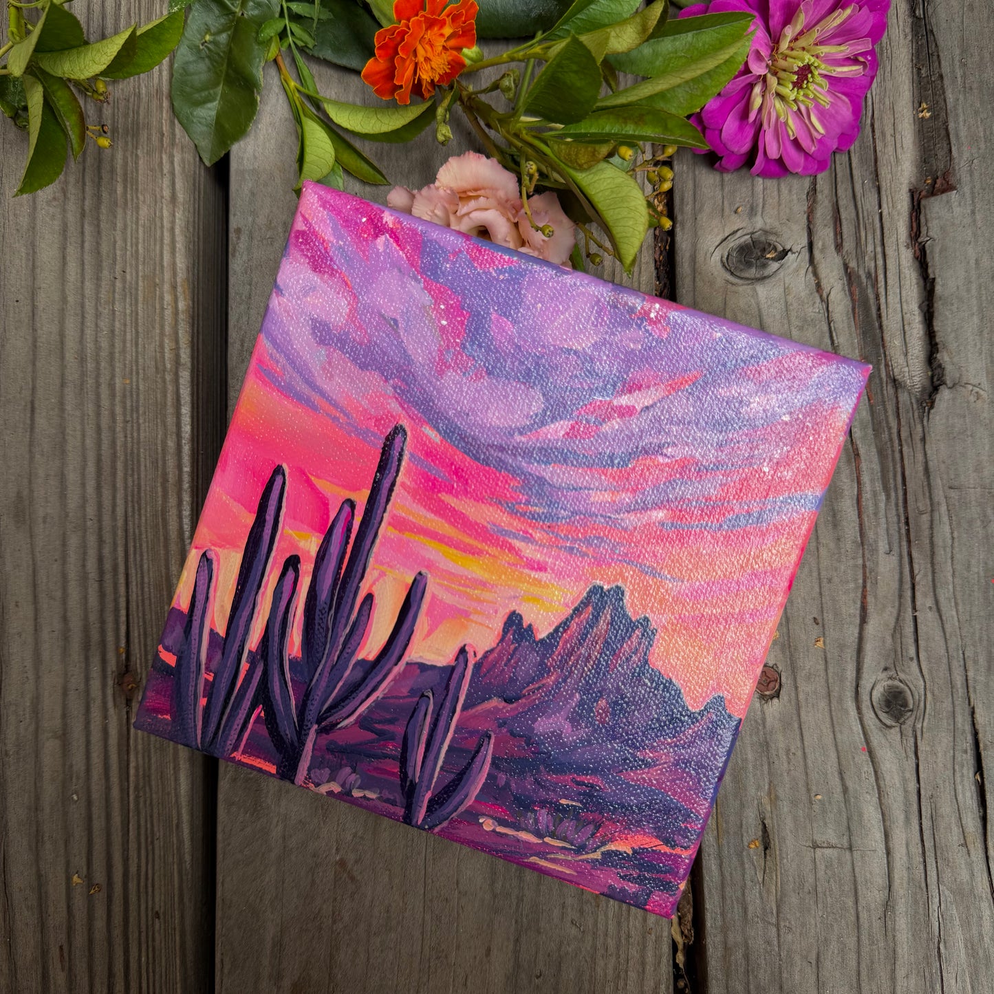 Sunset in Peace - Acrylic Mini