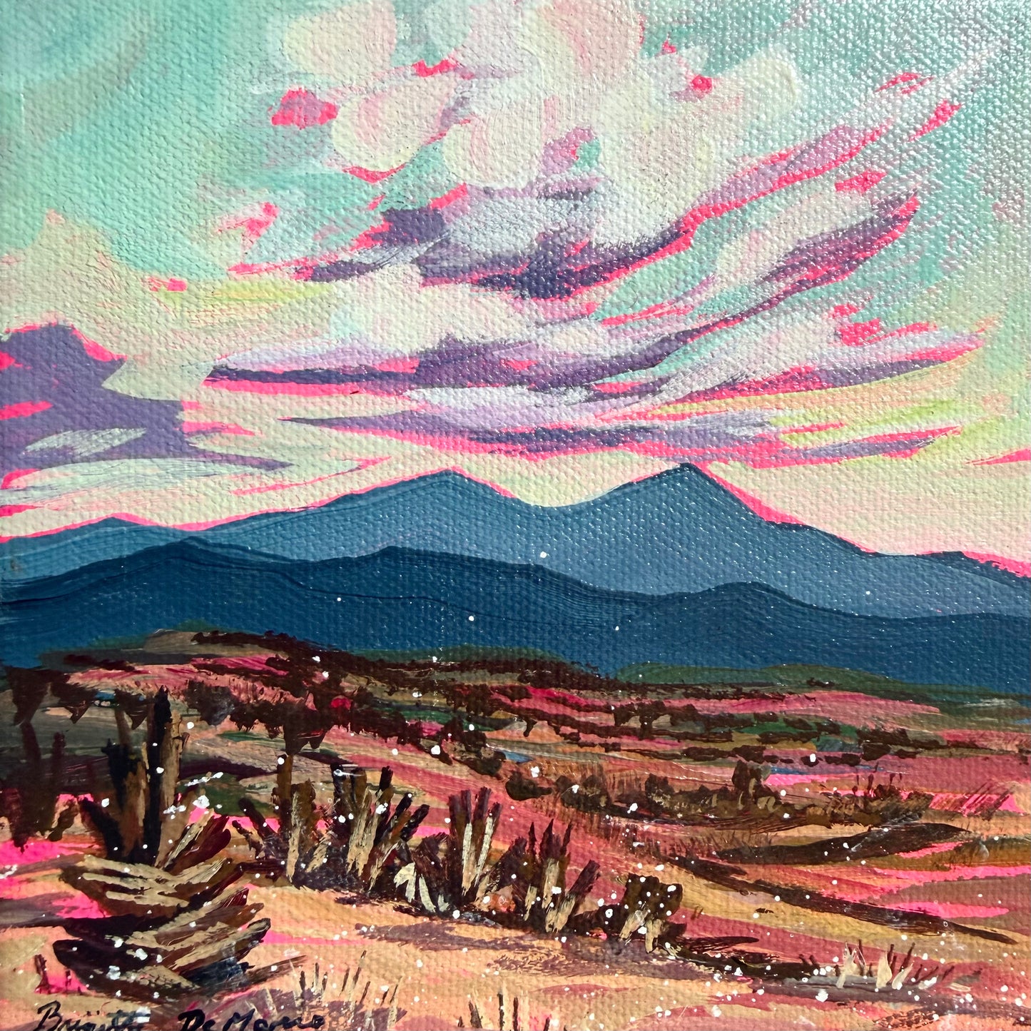 Hops on Birch Paintings