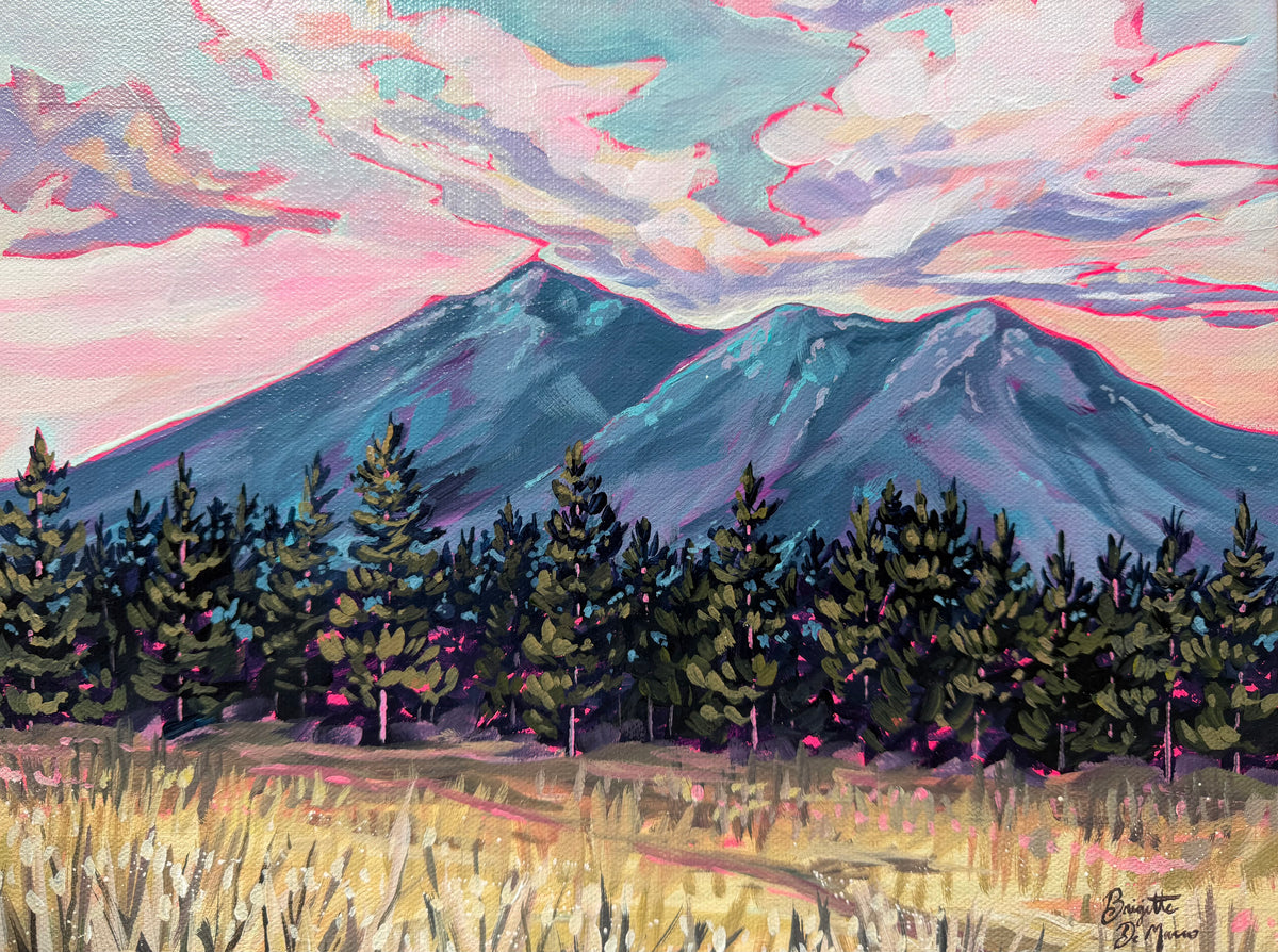 Hops on Birch Paintings