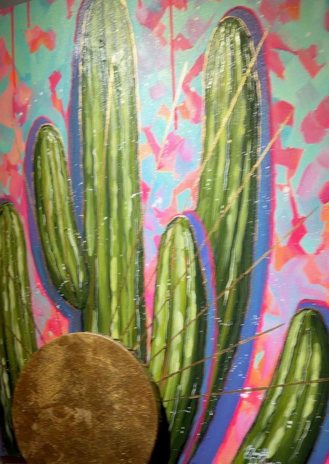 Hops on Birch Paintings