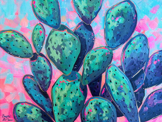 Prickly Pear Forest Print
