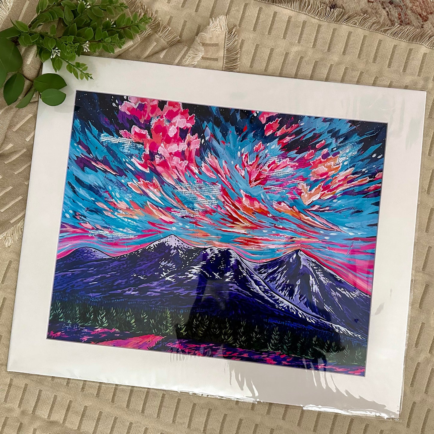 "All the Spaces in Between" Print