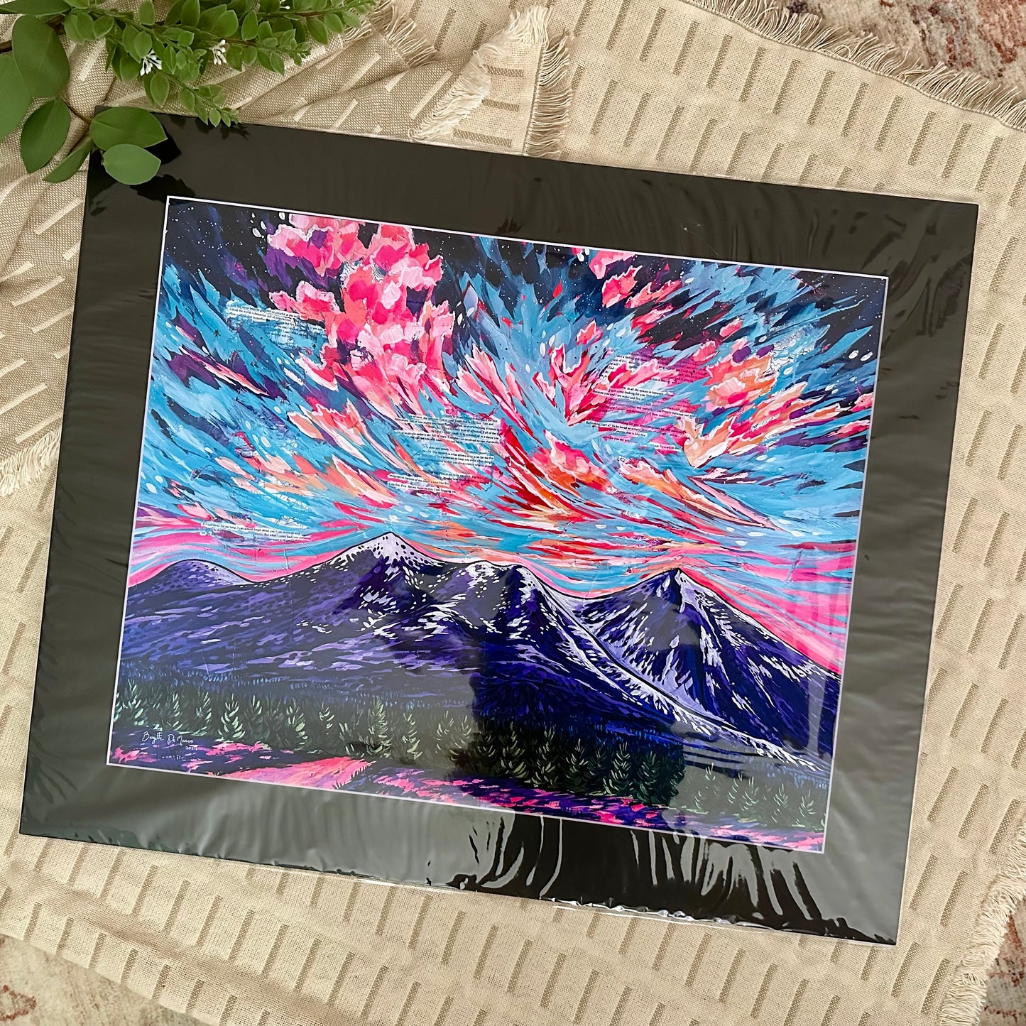 "All the Spaces in Between" Print