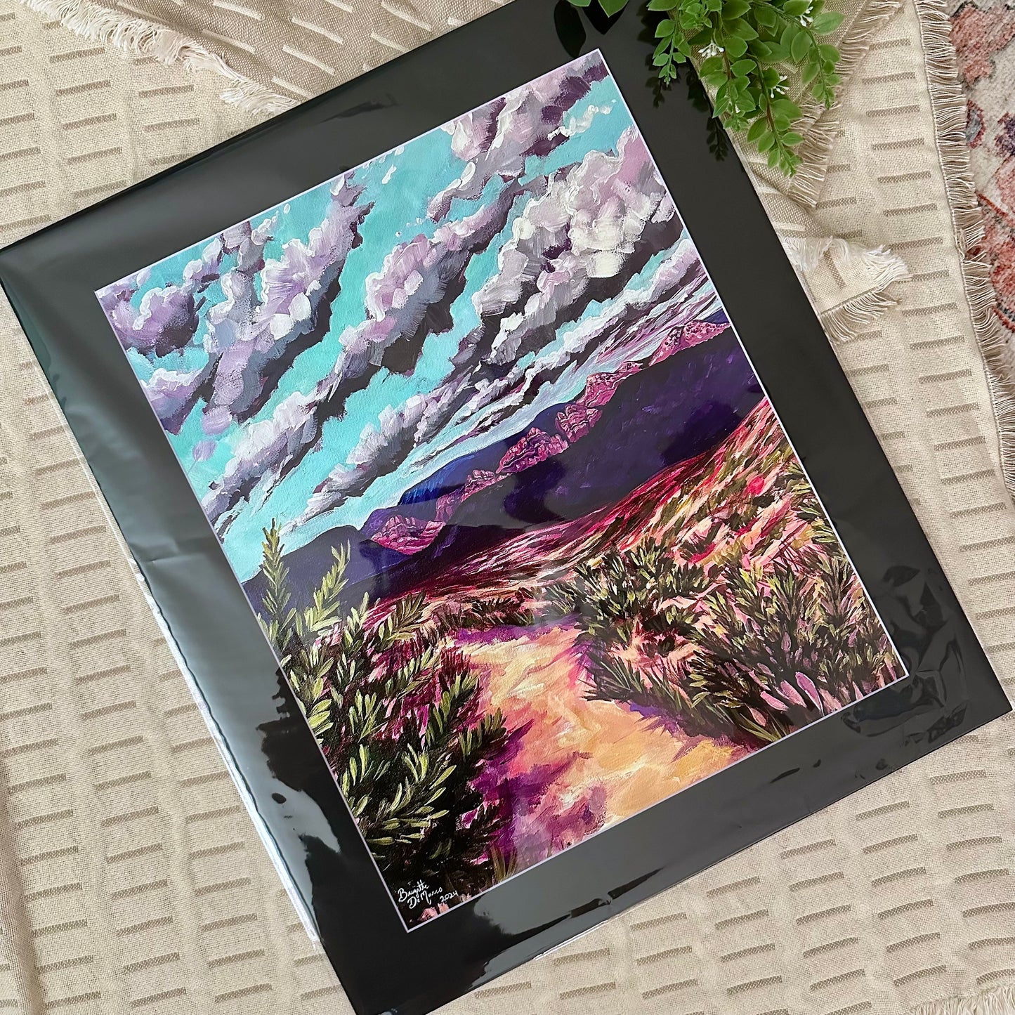 "Hidden Just Behind the Ordinary" Print