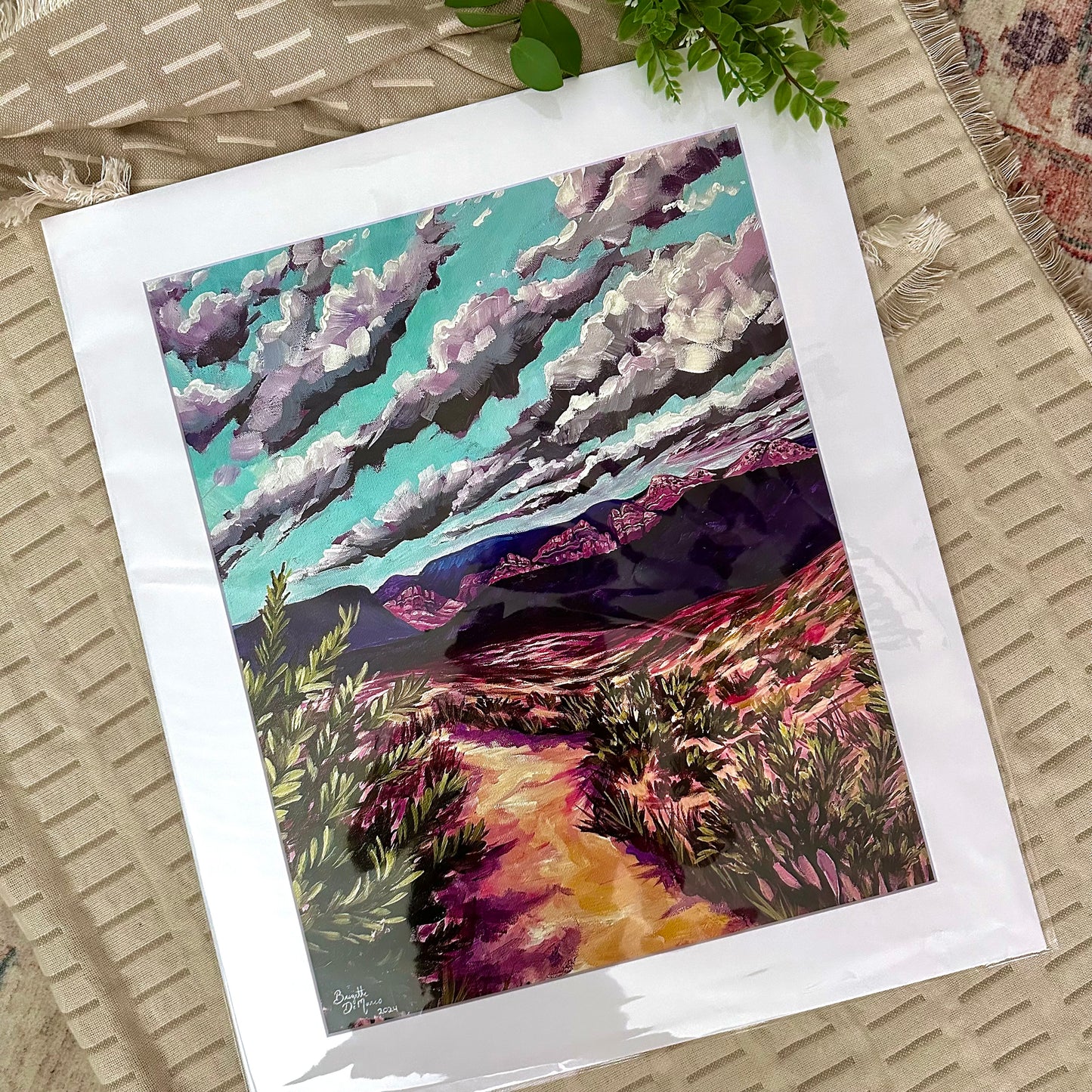 "Hidden Just Behind the Ordinary" Print