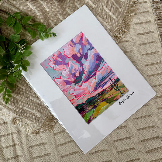 East Valley Cloudscape Print