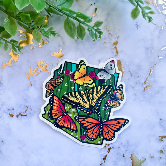 Butterflies of Arizona Sticker