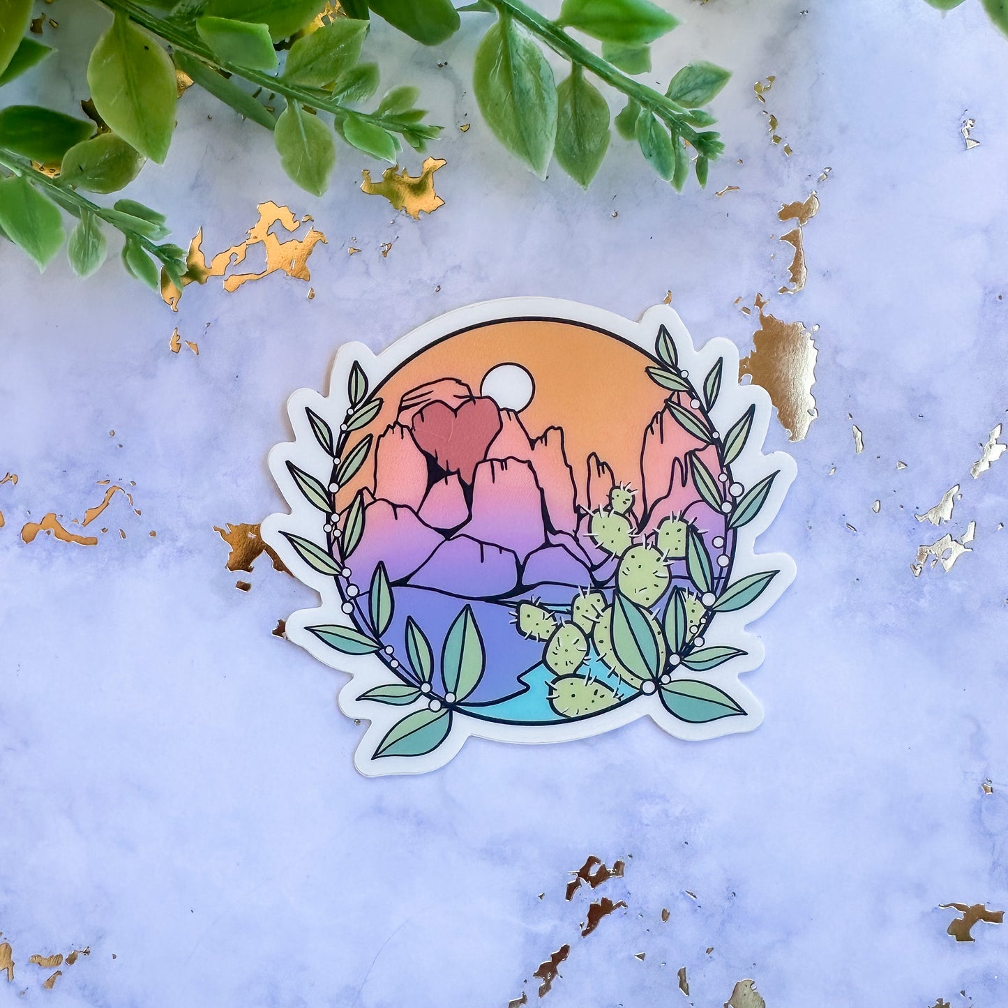 Pastel Arizona Sticker