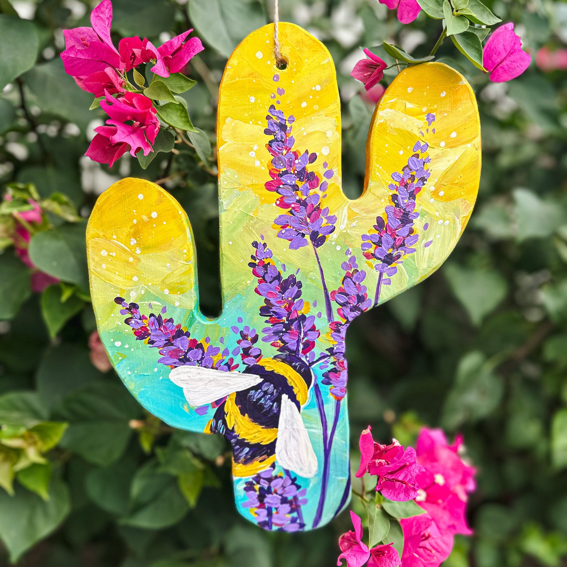 Paint Night Lavender Bee Prickle & Pine Designs