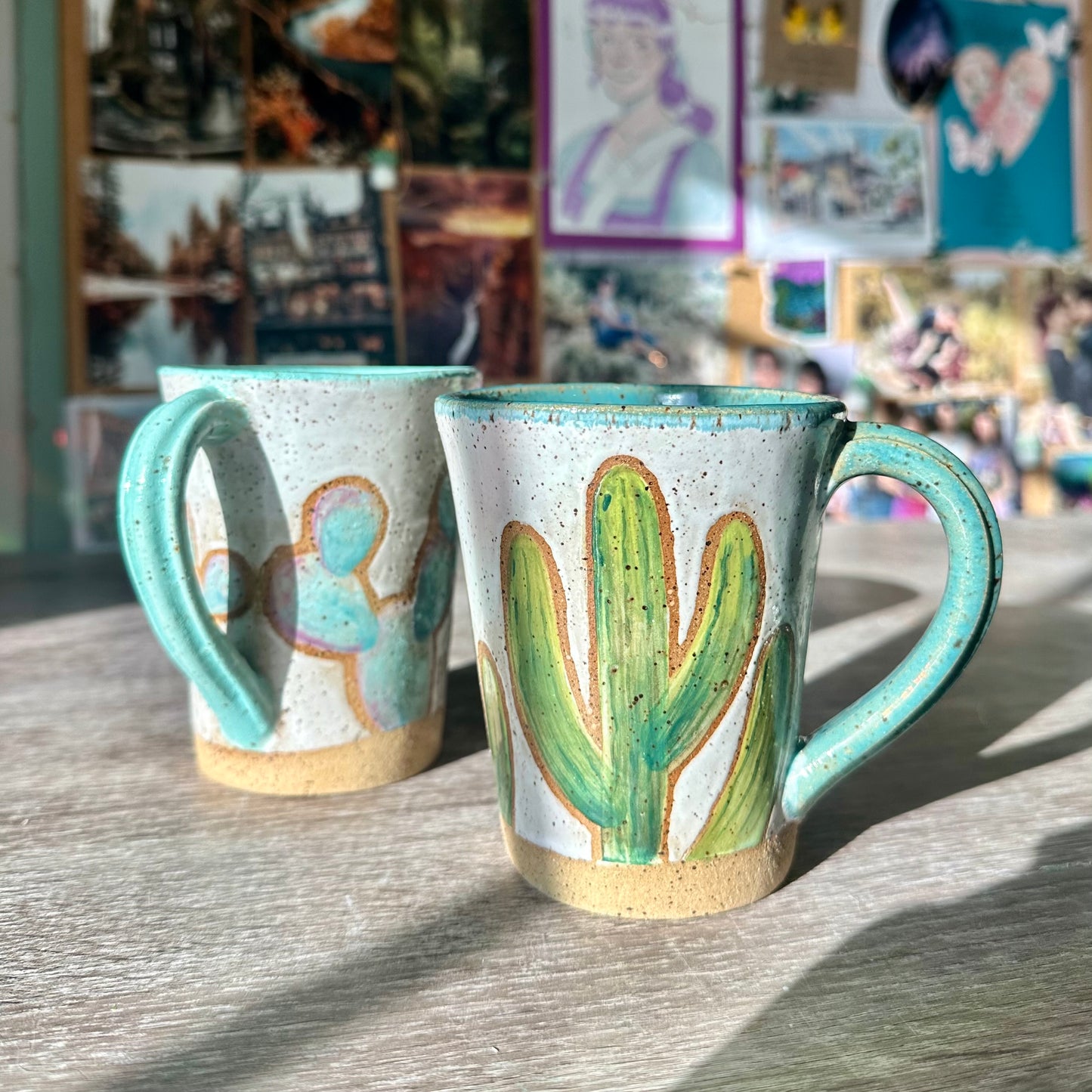 Handcrafted Cactus Mug