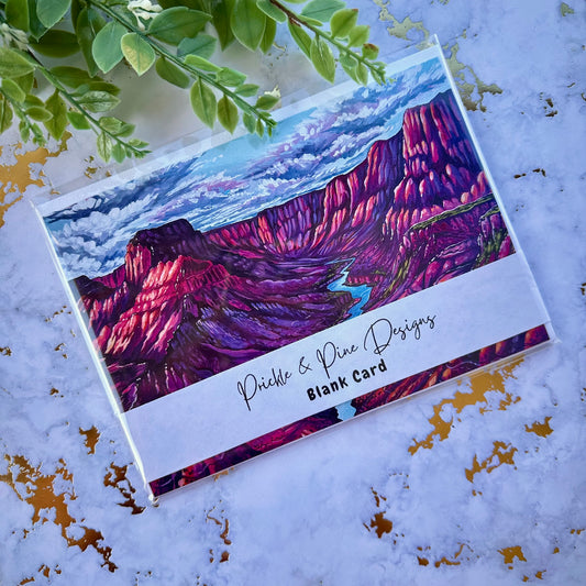 Blank Greeting Card - Grand Canyon