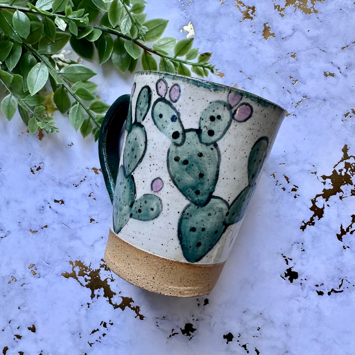 Handcrafted Cactus Mug