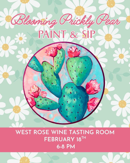 Prickly Pear Paint & Sip
