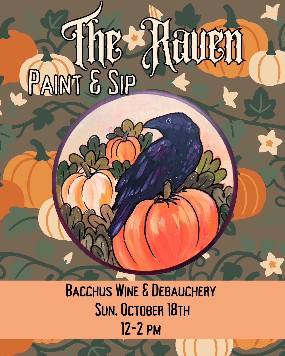 The Raven Paint & Sip