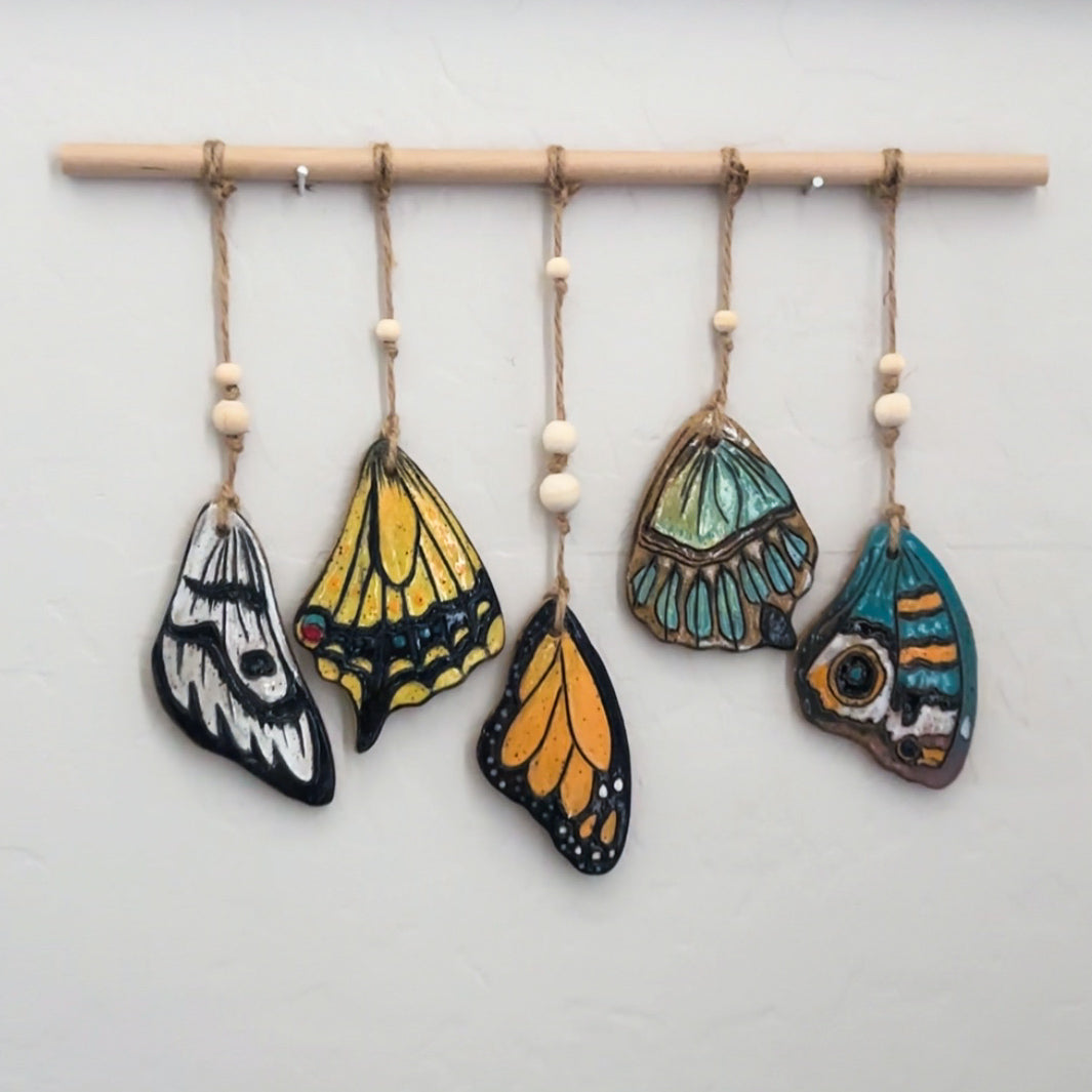 Butterfly Wing Hanging Wall Sculpture